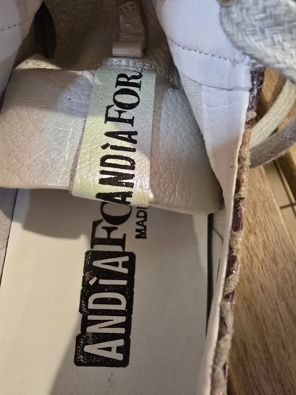 ANDIAFORA MADE IN ITALY Women's Casual Sneakers - Picture 9 of 9